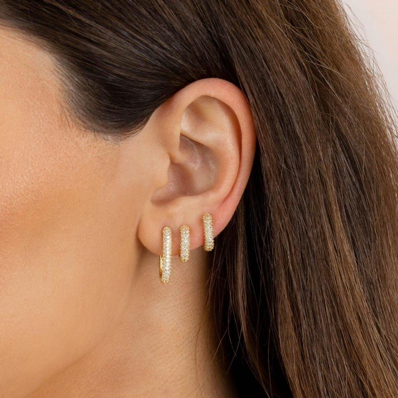Hoop Earrings SO INS Classic 1Pair Copper Zircon Round Jewelry For Women Fashion Simple Temperament Party Gift Wholesale
Hoop Earrings SO INS Classic 1Pair Copper Zircon Round Jewelry For Women Fashion Simple Temperament Party Gift Wholesale