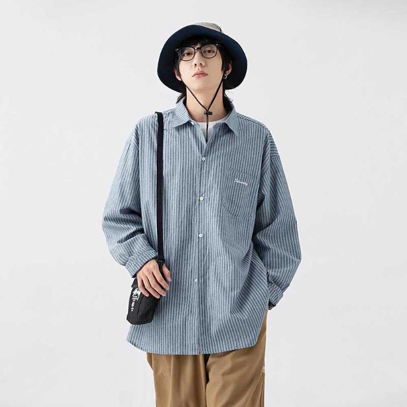 Men's Casual Shirts Fashion Autumn Oversize Men Loose Baggy Full Sleeve Office Leisure Striped Outwear Clothing, Black
Men's Casual Shirts Fashion Autumn Oversize Men Loose Baggy Full Sleeve Office Leisure Striped Outwear Clothing, Black