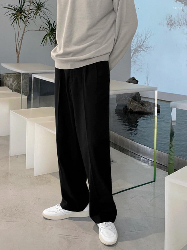 Men's Pants Autumn Casual Men's Korean Fashion Loose Trend Wide Leg Straight Tube Trousers 2023 Solid Color Male 2A6212, Black
Men's Pants Autumn Casual Men's Korean Fashion Loose Trend Wide Leg Straight Tube Trousers 2023 Solid Color Male 2A6212, Black