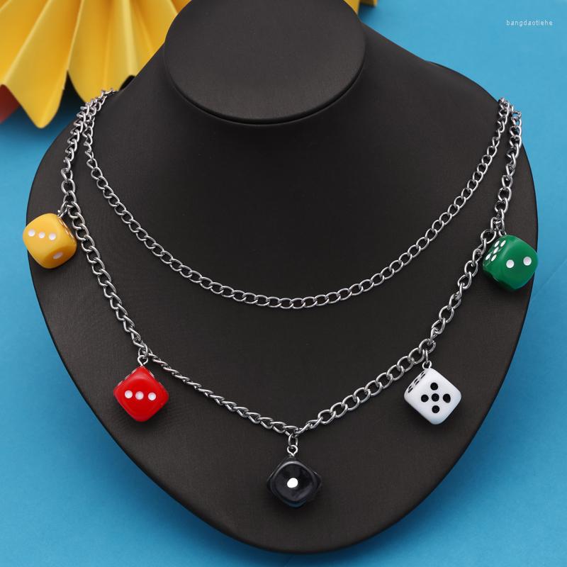 Chains Fashion Punk Skull Necklace Pendant Rainbow Number Dice Chain Silver Color Party Jewelry Duck Frog Animal
Chains Fashion Punk Skull Necklace Pendant Rainbow Number Dice Chain Silver Color Party Jewelry Duck Frog Animal