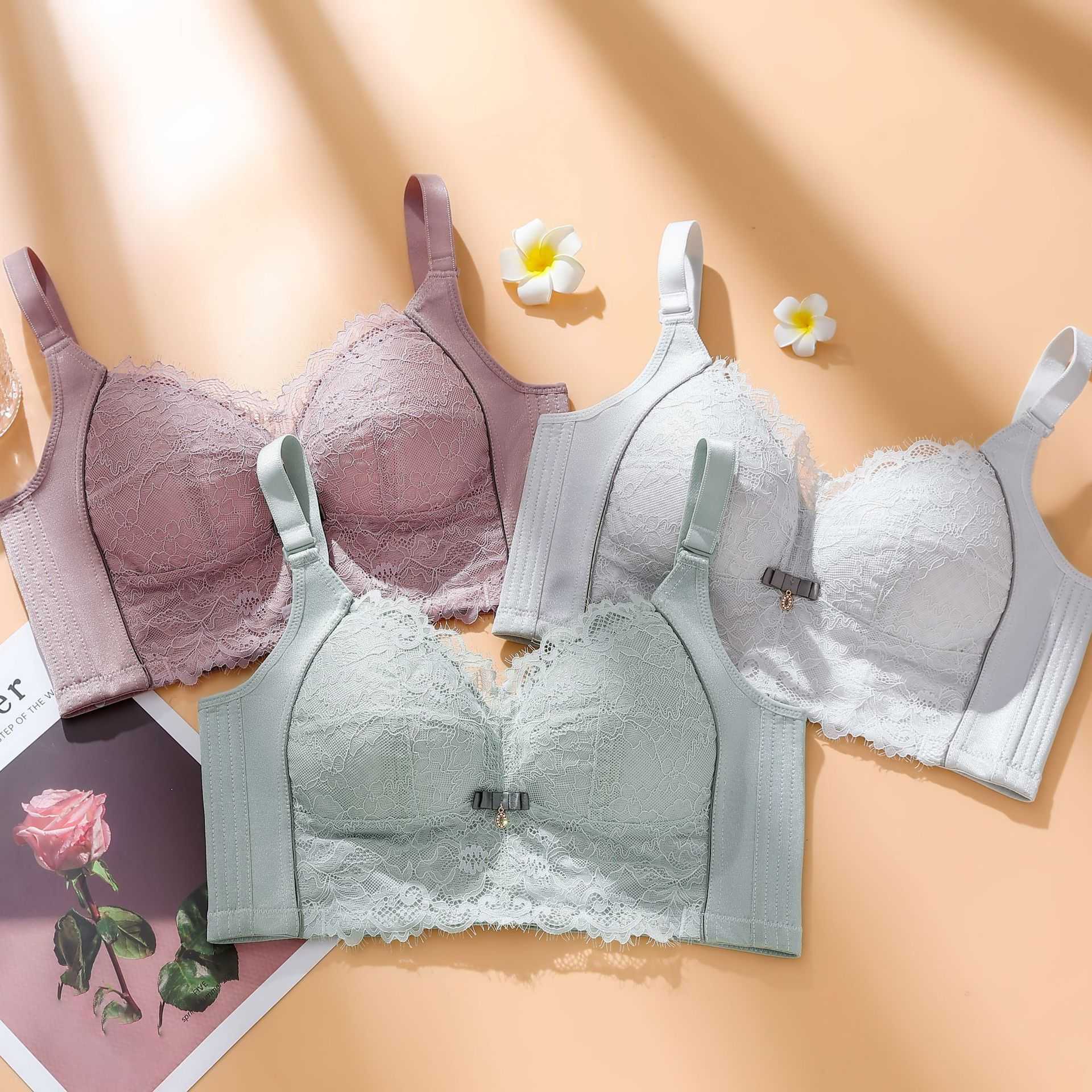 Women's Sexy Set Bras Sets Fiber Big Cht Shows Small Ultra-thin Underwear Breathable Cup Adjustable Sideline Breast Six Breasted Bra, Ivory
Women's Sexy Set Bras Sets Fiber Big Cht Shows Small Ultra-thin Underwear Breathable Cup Adjustable Sideline Breast Six Breasted Bra, Ivory