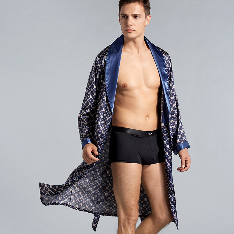 Men's Sleepwear 7XL Silk Bathrobe Soft Cozy Long Sleeve Sleep Tops Shorts Plus Size Robe Sets Men Pajamas Kimono Printed Robes Satin 221201, One piece bathrobe26
Men's Sleepwear 7XL Silk Bathrobe Soft Cozy Long Sleeve Sleep Tops Shorts Plus Size Robe Sets Men Pajamas Kimono Printed Robes Satin 221201, One piece bathrobe26