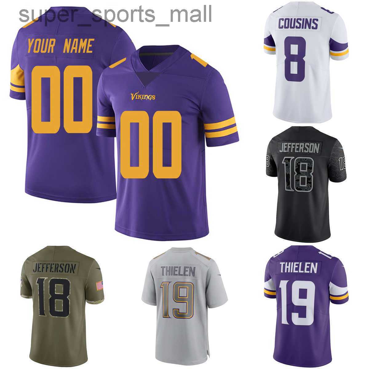 Custom Football Jerseys Minnesota''Vikings''55 Anthony Barr 18 Justin Jefferson 6 Lewis Cine Josh Metellus Camryn Bynum Greg Joseph Ryan Wright Andrew DePaola, Youth only s-xxl
Custom Football Jerseys Minnesota''Vikings''55 Anthony Barr 18 Justin Jefferson 6 Lewis Cine Josh Metellus Camryn Bynum Greg Joseph Ryan Wright Andrew DePaola, Youth only s-xxl