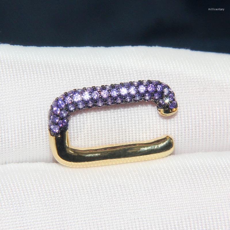 Backs Earrings SLJELY Fashion Real 925 Sterling Silver Single Purple Rectangle Ear Cuff No Pierced Geometric Clip Earring 1pc Women FUN
Backs Earrings SLJELY Fashion Real 925 Sterling Silver Single Purple Rectangle Ear Cuff No Pierced Geometric Clip Earring 1pc Women FUN