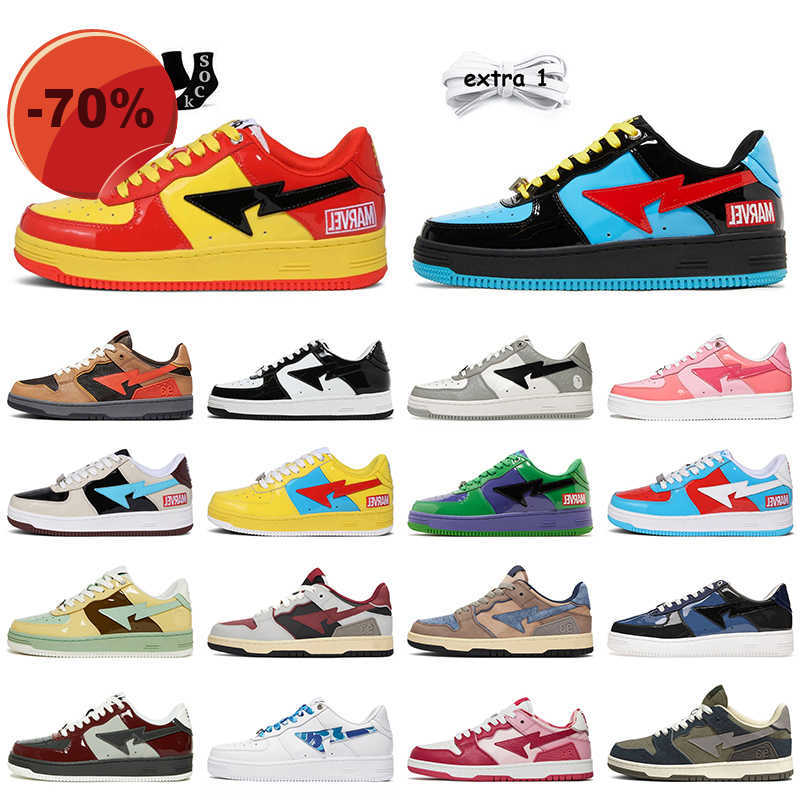 LOW shoesWith Socks Women Men Bapesta Shoes Orange Blue Black Bapestas Sk8 Sta Fashion Designer Platform Sneakers ABC Camo Patent Leather Luxury, B36 color camo combo red 36-45
LOW shoesWith Socks Women Men Bapesta Shoes Orange Blue Black Bapestas Sk8 Sta Fashion Designer Platform Sneakers ABC Camo Patent Leather Luxury, B36 color camo combo red 36-45