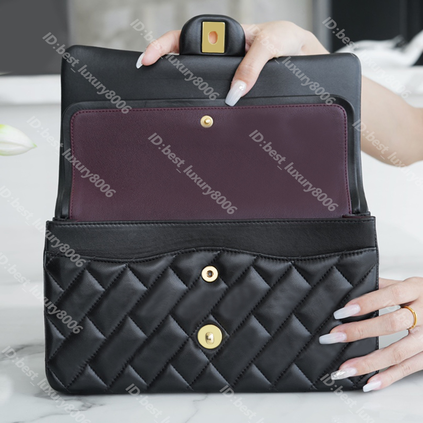 10A luxury Classic Flap Crossbody Bags brand C.designer Shoulder Bag Fashion Women's Purse Chain Clutch Wallet higt-end originsl leather making with originsl gift Box, Black
10A luxury Classic Flap Crossbody Bags brand C.designer Shoulder Bag Fashion Women's Purse Chain Clutch Wallet higt-end originsl leather making with originsl gift Box, Black
