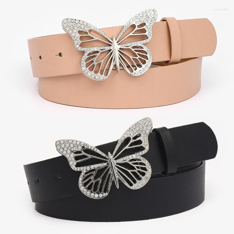 Belts Designer For Women High Quality Butterfly Rhinestone Buckle Jeans Belt Female Waist Pink Waistband Pu Leather Strap, Black
Belts Designer For Women High Quality Butterfly Rhinestone Buckle Jeans Belt Female Waist Pink Waistband Pu Leather Strap, Black