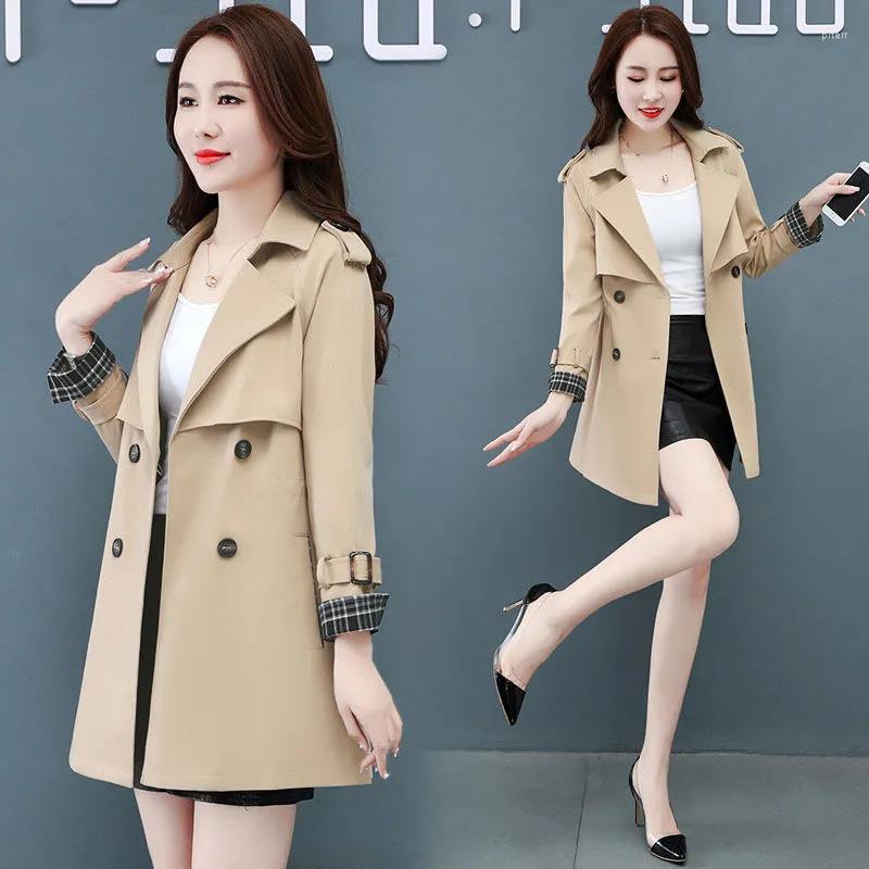 Women's Trench Coats Windbreaker Women's Coat 2022 Spring Autumn Waist Casual Temperament Jacket Fashion Double Breasted Outerwear, Beige
Women's Trench Coats Windbreaker Women's Coat 2022 Spring Autumn Waist Casual Temperament Jacket Fashion Double Breasted Outerwear, Beige