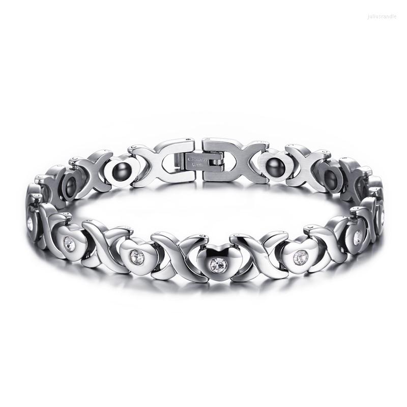 Link Bracelets 2022 Stainless Steel European And American Fashion Jewelry Heart-shaped Femme Unique Bracelet Suitable For Women
Link Bracelets 2022 Stainless Steel European And American Fashion Jewelry Heart-shaped Femme Unique Bracelet Suitable For Women