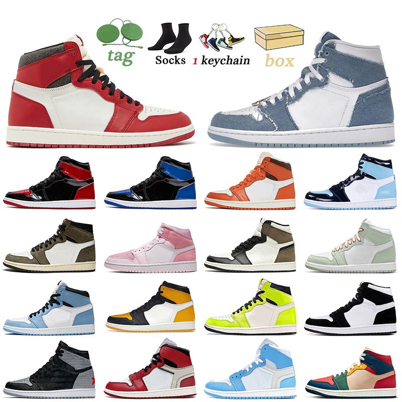 2023 With Box Jumpman 1 Basketball Shoes Lost Found Denim 1s Starfish Patent Bred Royal Blue Taxi Dark Mocha Mid High Seafoam Twist UNC Ukks, E43 chicago 36-46
2023 With Box Jumpman 1 Basketball Shoes Lost Found Denim 1s Starfish Patent Bred Royal Blue Taxi Dark Mocha Mid High Seafoam Twist UNC Ukks, E43 chicago 36-46