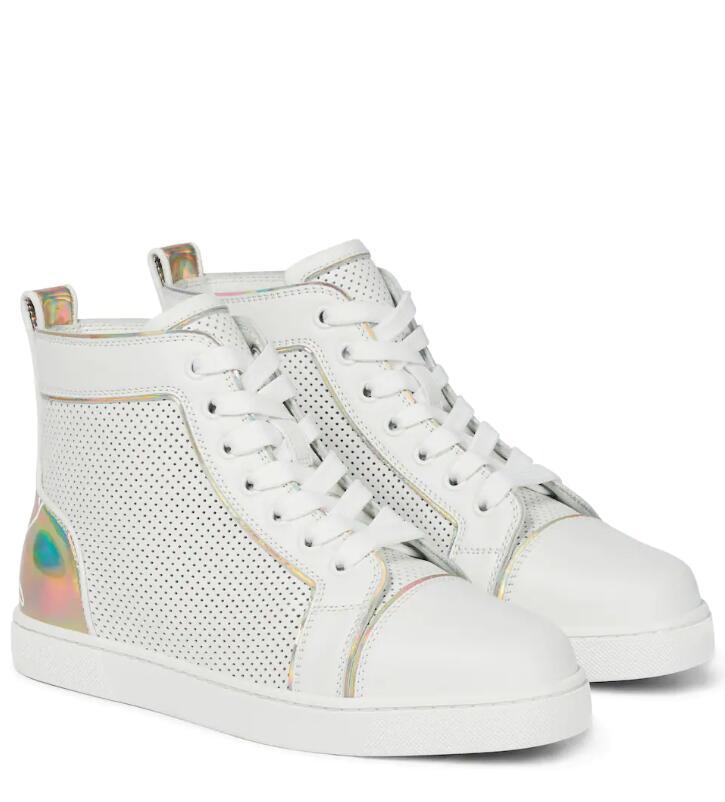 Red-Bottoms Christians Women Casual Shoes Red Sneaker Fun Vieira Flat Spell-color glitter leather Junior womens/men low tops trainers dai
Red-Bottoms Christians Women Casual Shoes Red Sneaker Fun Vieira Flat Spell-color glitter leather Junior womens/men low tops trainers dai