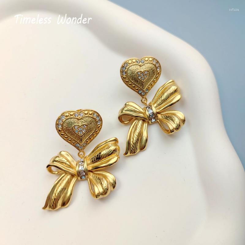 Stud Earrings Timeless Wonder Glam Zirconia Heart Bowknot For Women Designer Jewelry Party Ins Top Gift Rare 4566
Stud Earrings Timeless Wonder Glam Zirconia Heart Bowknot For Women Designer Jewelry Party Ins Top Gift Rare 4566