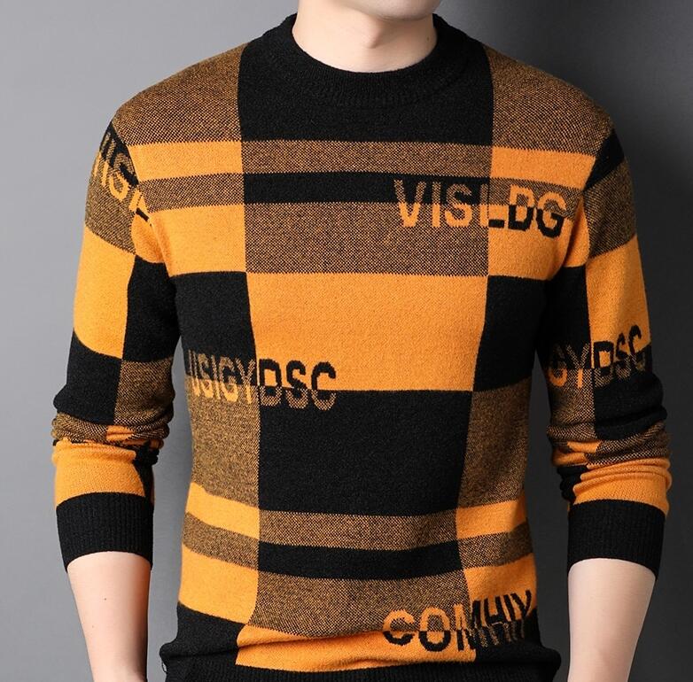 Men's Sweaters Designer Brand Luxury Street Wear Knit Pullover Letter Sweater Autum Winter Casual Jumper Mens Clothing