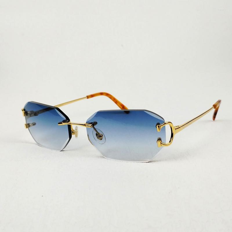 Sunglasses Vintage Rimless C Wire Men Eyewear Women Diamond Cutting Clear Glasses Metal Frame Oculos Gafas With Case
Sunglasses Vintage Rimless C Wire Men Eyewear Women Diamond Cutting Clear Glasses Metal Frame Oculos Gafas With Case