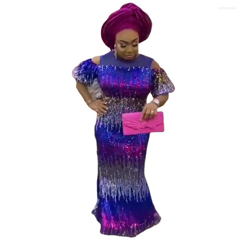 Ethnic Clothing African Dresses For Women Spring Autumn Fashion Short Sleeve O-neck Sequined Long Dress Dashiki Clothes
Ethnic Clothing African Dresses For Women Spring Autumn Fashion Short Sleeve O-neck Sequined Long Dress Dashiki Clothes