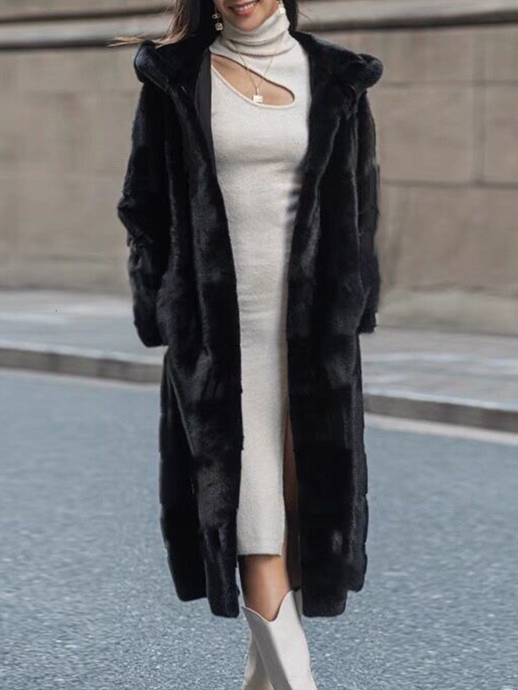 Women's Fur Faux Coat Women Autumn Winter Warm Soft Long Jacket Outwear Plush Overcoat Pocket Buttonless Cardigan With Hood 221202, Black
Women's Fur Faux Coat Women Autumn Winter Warm Soft Long Jacket Outwear Plush Overcoat Pocket Buttonless Cardigan With Hood 221202, Black