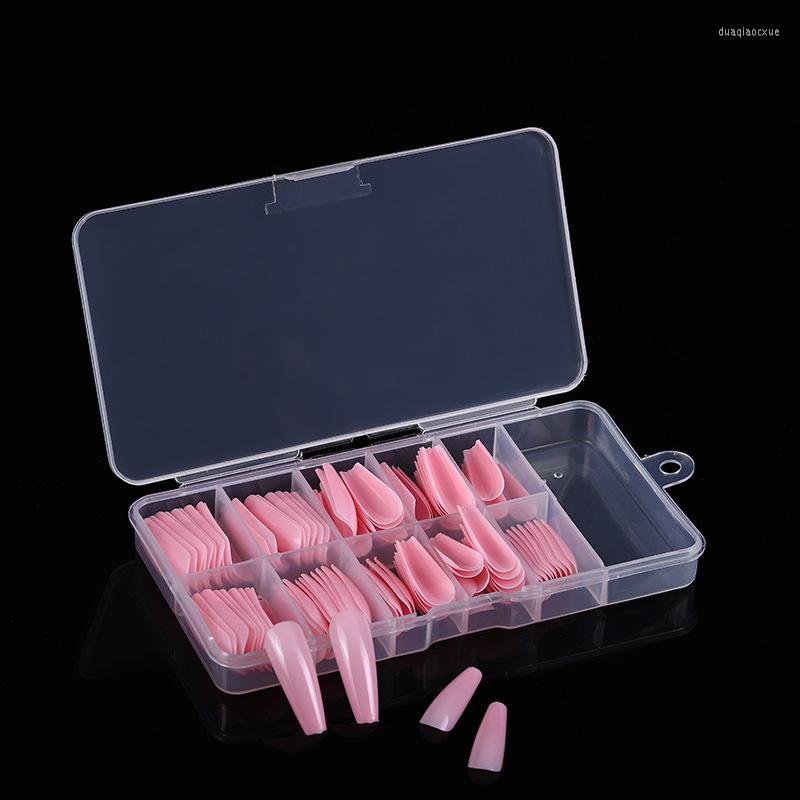 False Nails 100Pcs Solid Color Long Ballerina Fake Natural Coffin Press On Nail Art Tips ABS Full Cover Decor Manicure, White
False Nails 100Pcs Solid Color Long Ballerina Fake Natural Coffin Press On Nail Art Tips ABS Full Cover Decor Manicure, White