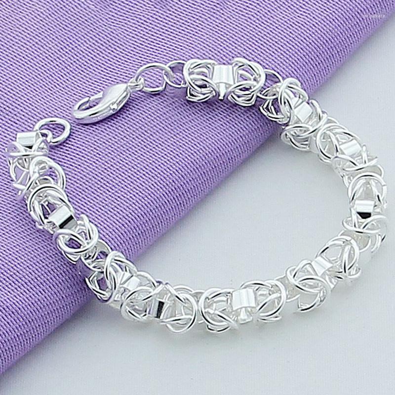 Link Bracelets Fashion 925 Silver Personality 20cm Chain For Women Retro Luxury Vintage Jewelry 2022 Christmas Gift
Link Bracelets Fashion 925 Silver Personality 20cm Chain For Women Retro Luxury Vintage Jewelry 2022 Christmas Gift