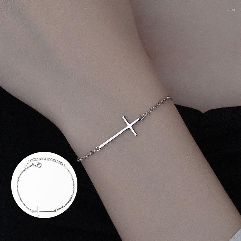 Link Bracelets Bracelet Cross Silver Love Gift Jewellery 925 Sterling Linked Womens Girls
Link Bracelets Bracelet Cross Silver Love Gift Jewellery 925 Sterling Linked Womens Girls