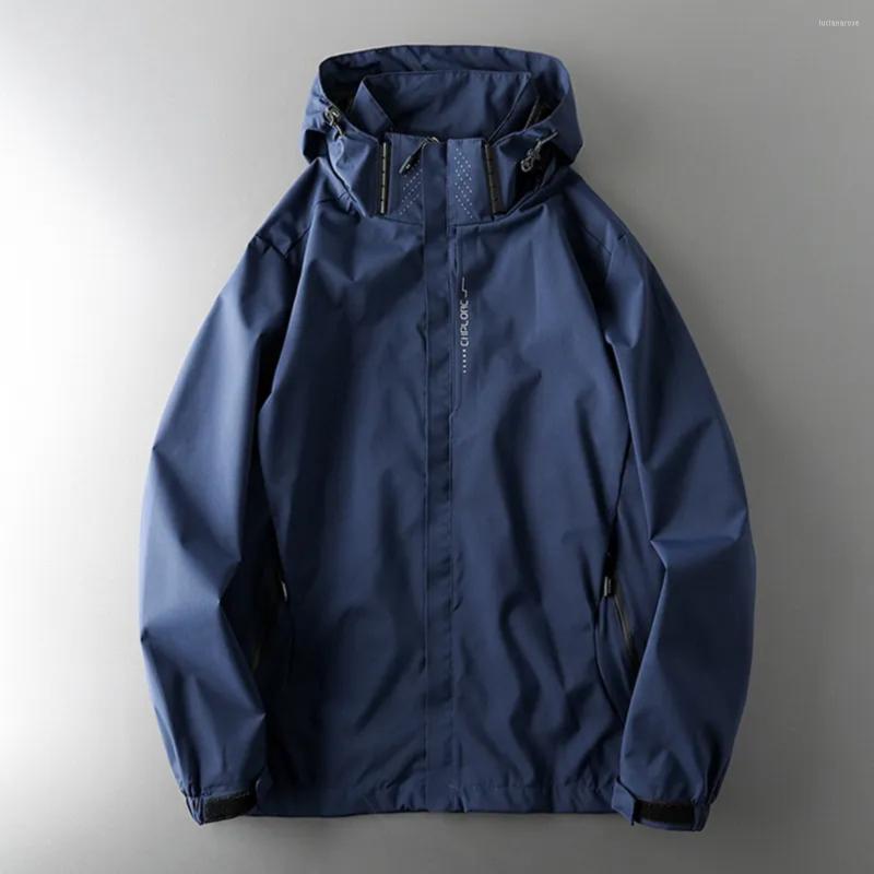 Men's Jackets Spring Men's Coat Autumn Casual Jacket Can Take Off The Hat Wind Proof Waterproof Outdoor Sweater Large, Black
Men's Jackets Spring Men's Coat Autumn Casual Jacket Can Take Off The Hat Wind Proof Waterproof Outdoor Sweater Large, Black