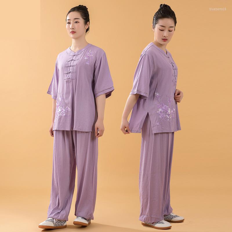 Ethnic Clothing Women Cotton Linen Tai Chi Suit Female Chinese Style Embroidery Wushu Martial Arts Uniform Performance Jacket Pants
Ethnic Clothing Women Cotton Linen Tai Chi Suit Female Chinese Style Embroidery Wushu Martial Arts Uniform Performance Jacket Pants