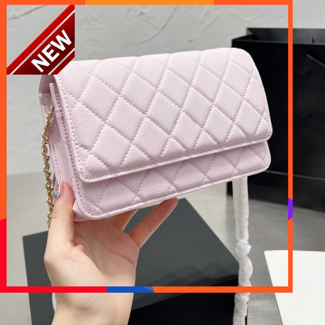 Women's Brand Designers Shoulder Bags 2023 Fashion Classic Argyle Diamond Flip Bag Portable Multi-function Single Shoulder Oblique Cross Bag Factory direct sales, Black
Women's Brand Designers Shoulder Bags 2023 Fashion Classic Argyle Diamond Flip Bag Portable Multi-function Single Shoulder Oblique Cross Bag Factory direct sales, Black