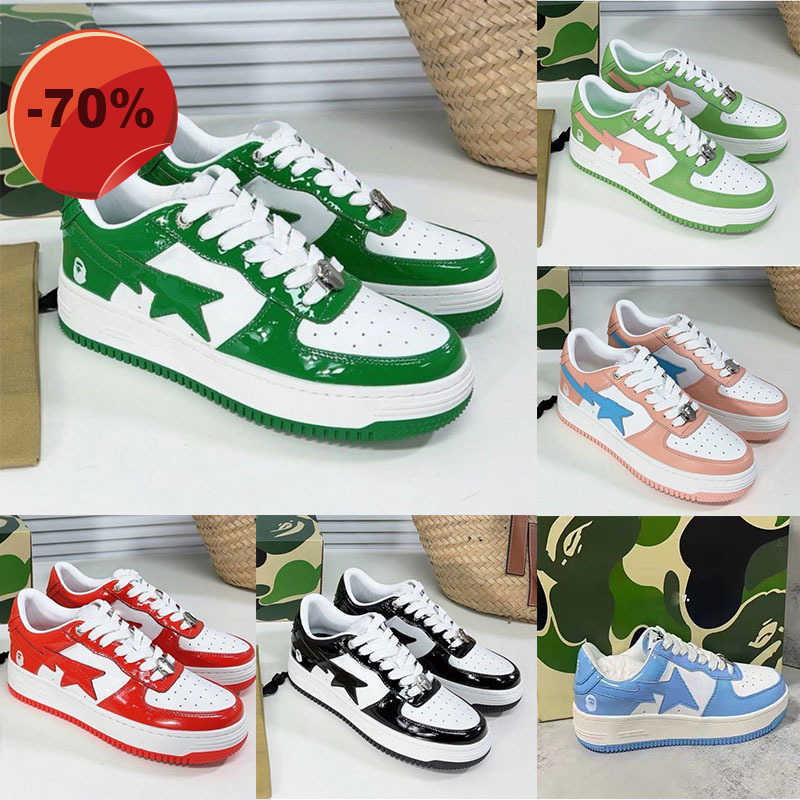 LOW shoesCasual Shoes Sta Camo Sneakers Platform Shoes Fashion Sk8 Black White Green Red Orange Men And Women Camo Bapestas Baped
LOW shoesCasual Shoes Sta Camo Sneakers Platform Shoes Fashion Sk8 Black White Green Red Orange Men And Women Camo Bapestas Baped