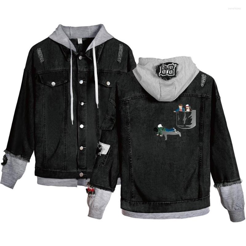 Men's Hoodies Stranger Things Denim Hoody Men/Women Sweatshirt Est 2022 Casual Harajuku U.S. Drama Jackets Coats, Light blue and black
Men's Hoodies Stranger Things Denim Hoody Men/Women Sweatshirt Est 2022 Casual Harajuku U.S. Drama Jackets Coats, Light blue and black