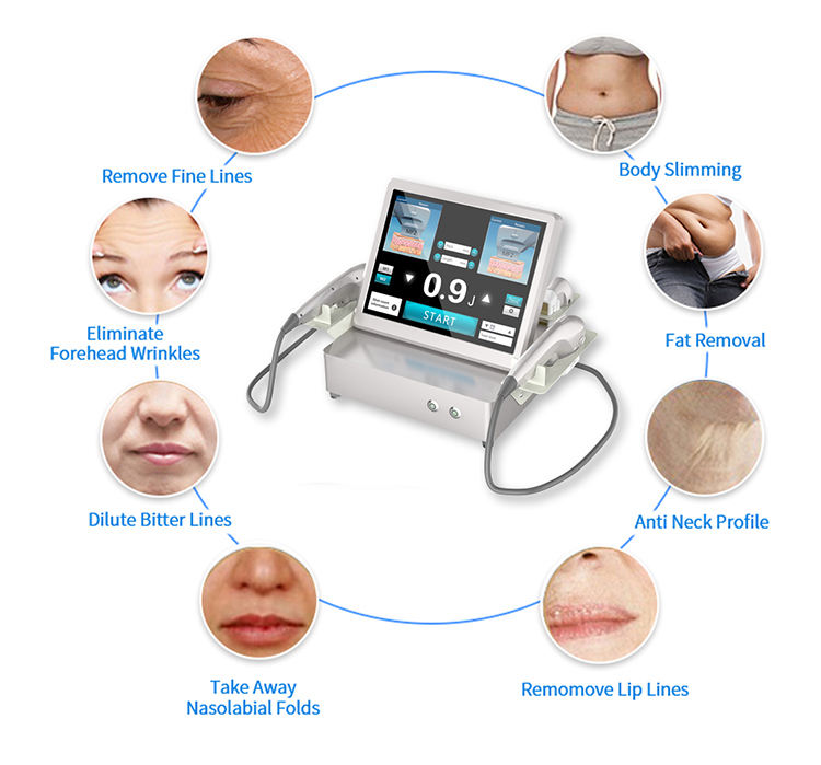 7D Hifu 7D Focused Ultrasound Newest 7D Hifu Body And Face Slimming Machine