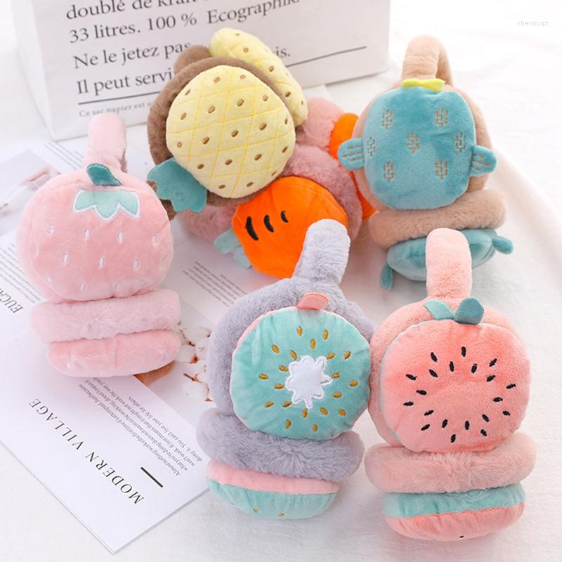 Berets Cartoon Fruit Warm Earmuff Plush Thick Soft Adjustable Ear Cover For Kids Adult Headband Earflap Winter Outdoor Warmer Headphone
Berets Cartoon Fruit Warm Earmuff Plush Thick Soft Adjustable Ear Cover For Kids Adult Headband Earflap Winter Outdoor Warmer Headphone