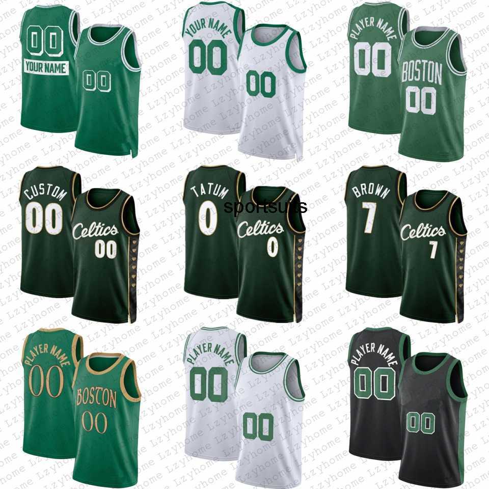 

Jayson Tatum Jaylen Brown Custom Basketball Jerseys Marcus Smart Bostons Celtices Grant Williams Payton Pritchard Derrick White Blake Griffin Al Horford 2023 City, Mens 4