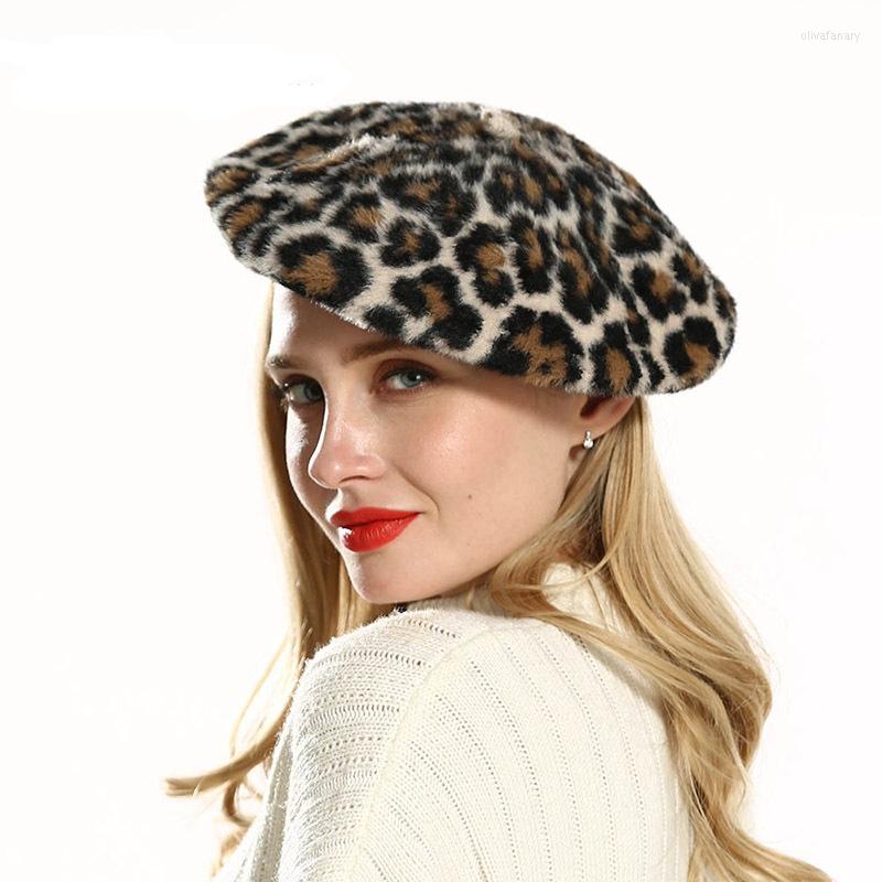 Berets Fashion Women Mink Cashmere Leopard-print Painter Hat Bud Cap Ladies Casual Street Chapeau Fascinator Hats For Female, Blue
Berets Fashion Women Mink Cashmere Leopard-print Painter Hat Bud Cap Ladies Casual Street Chapeau Fascinator Hats For Female, Blue