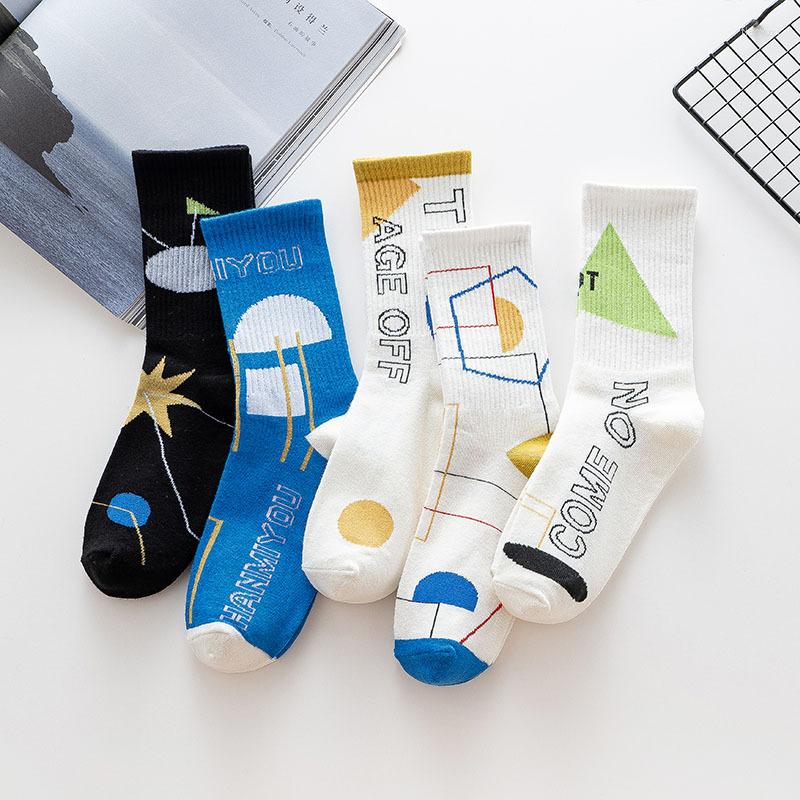 Women Socks Hip Hop Geometric Letter Street Long Men Calcetines Mujer Harajuku Chaussette Femme Fashion Couple Sport Sock White
Women Socks Hip Hop Geometric Letter Street Long Men Calcetines Mujer Harajuku Chaussette Femme Fashion Couple Sport Sock White