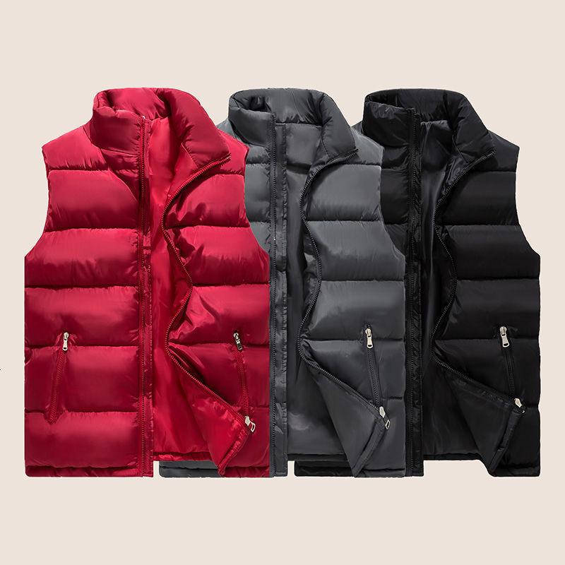 Women's Vests Winter Sleeveless Vest Jacket Womens Black Red Thicken Loose Warm Short Outerwear Plus Size 6XL Casual Female Waistcoat Tops 221202
Women's Vests Winter Sleeveless Vest Jacket Womens Black Red Thicken Loose Warm Short Outerwear Plus Size 6XL Casual Female Waistcoat Tops 221202