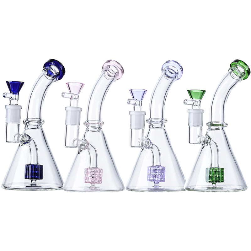 7 Inch Hookahs Mini Small Beaker Bongs Showerhead Perc Oil Rigs Matrix Birdcage Percolator Glass Bong 14mm Joint Water Pipes Green Pink Purple Blue Dab Rig With Bowl
7 Inch Hookahs Mini Small Beaker Bongs Showerhead Perc Oil Rigs Matrix Birdcage Percolator Glass Bong 14mm Joint Water Pipes Green Pink Purple Blue Dab Rig With Bowl