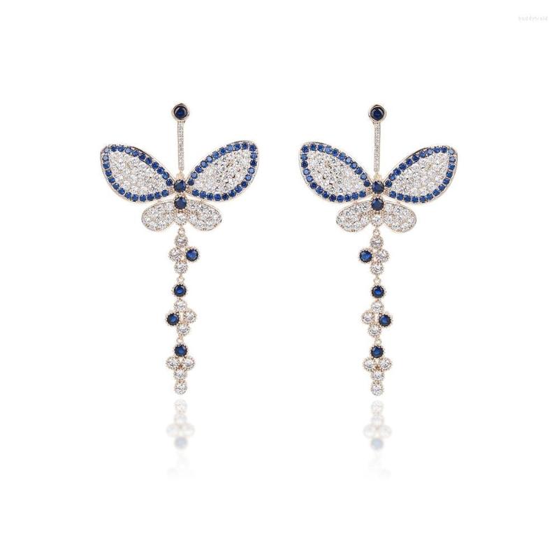 Dangle Earrings Long Cubic Zircon Butterfly For Wedding Crystals Earring Women Girl Party Birthday Gift CE10889
Dangle Earrings Long Cubic Zircon Butterfly For Wedding Crystals Earring Women Girl Party Birthday Gift CE10889