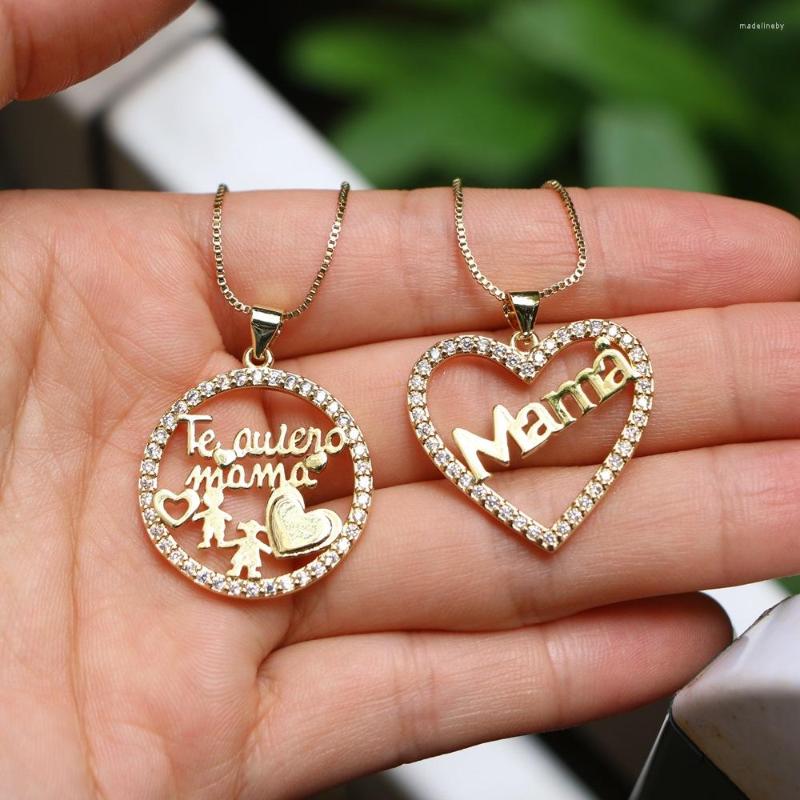 Chains 10Pcs Fashion Simple Heart Shape MAMA Pendant Necklace Gold Chain Choker For Women Jewelry Mother Gifts
Chains 10Pcs Fashion Simple Heart Shape MAMA Pendant Necklace Gold Chain Choker For Women Jewelry Mother Gifts