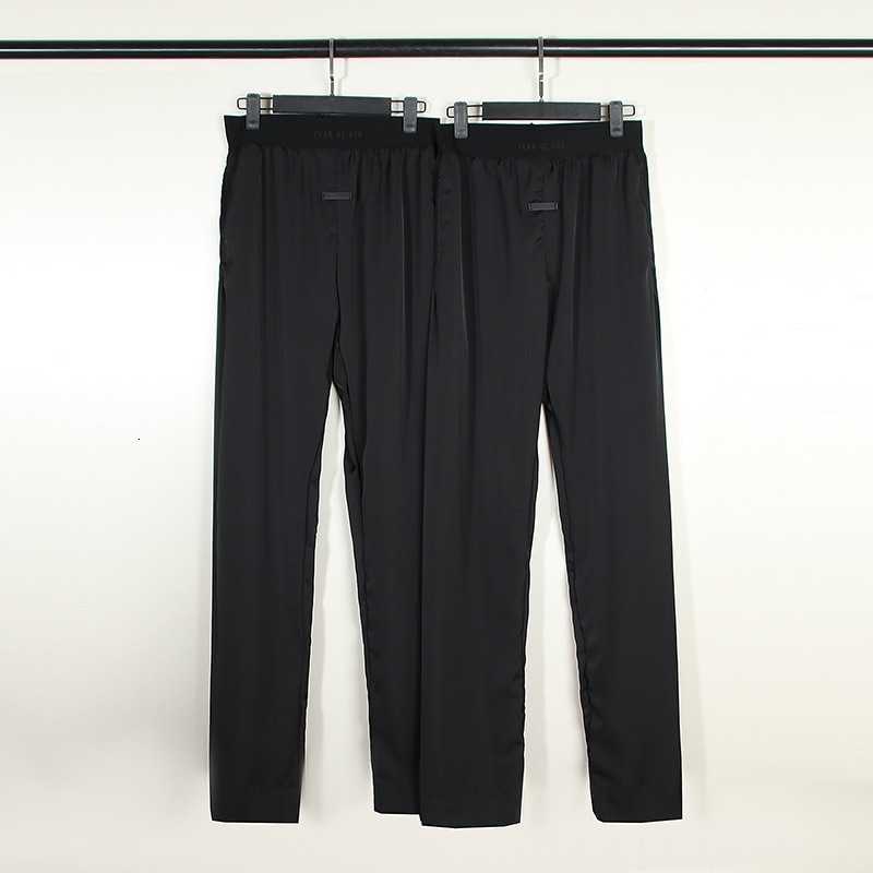 Casual sports pants FOG ESSENTIALS Season 7 Main Line Casual Loose Rubber Band Waist Acetic Wool Pants for Men, Black 
Casual sports pants FOG ESSENTIALS Season 7 Main Line Casual Loose Rubber Band Waist Acetic Wool Pants for Men, Black