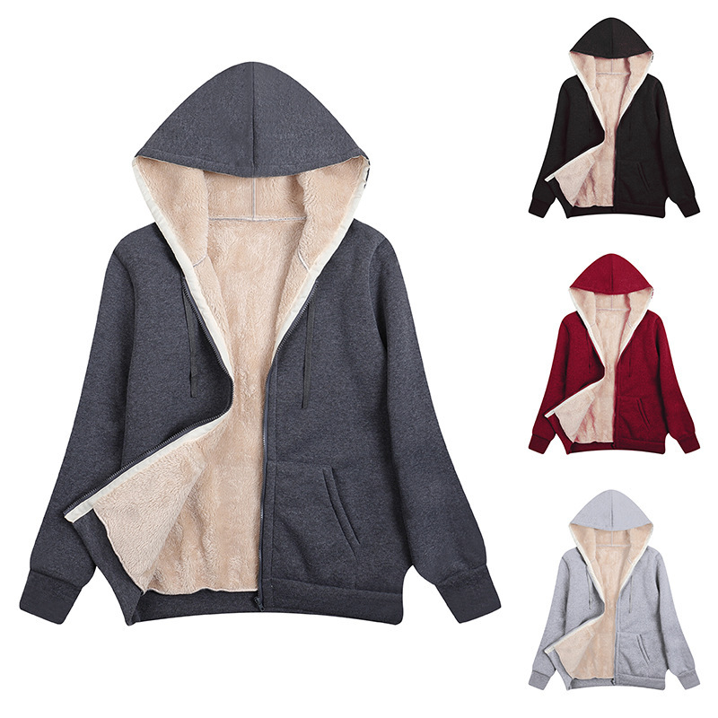 2023 Autumn Winter Women's Zipper Jackets Hooded Thick Fashion Slim Short Woman's Outerwear Coats MY8889, Black
2023 Autumn Winter Women's Zipper Jackets Hooded Thick Fashion Slim Short Woman's Outerwear Coats MY8889, Black