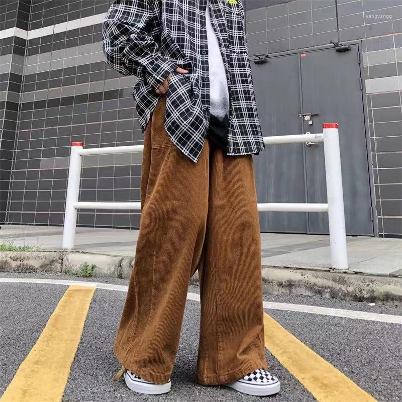 Men's Pants Arens Khaki Corduroy Men Fashion Retro Oversized Casual Streetwear Loose Hip-hop Wide-leg Mens Trousers
Men's Pants Arens Khaki Corduroy Men Fashion Retro Oversized Casual Streetwear Loose Hip-hop Wide-leg Mens Trousers