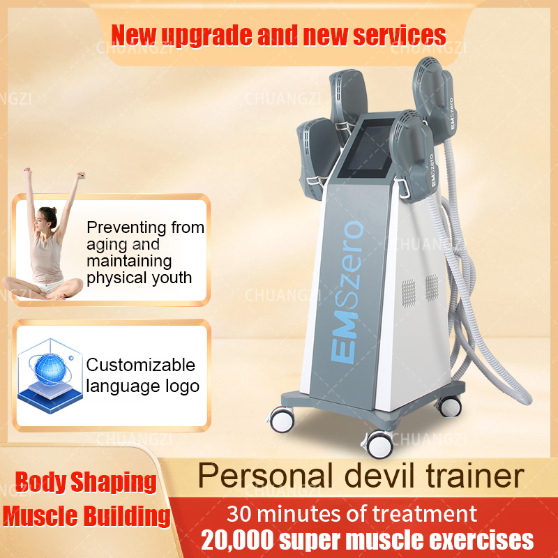 DLS-EMSlim RF Electromagnetic Slimming Muscle Stimulation fat Removal EMSZERO Muscle Building Machine
DLS-EMSlim RF Electromagnetic Slimming Muscle Stimulation fat Removal EMSZERO Muscle Building Machine