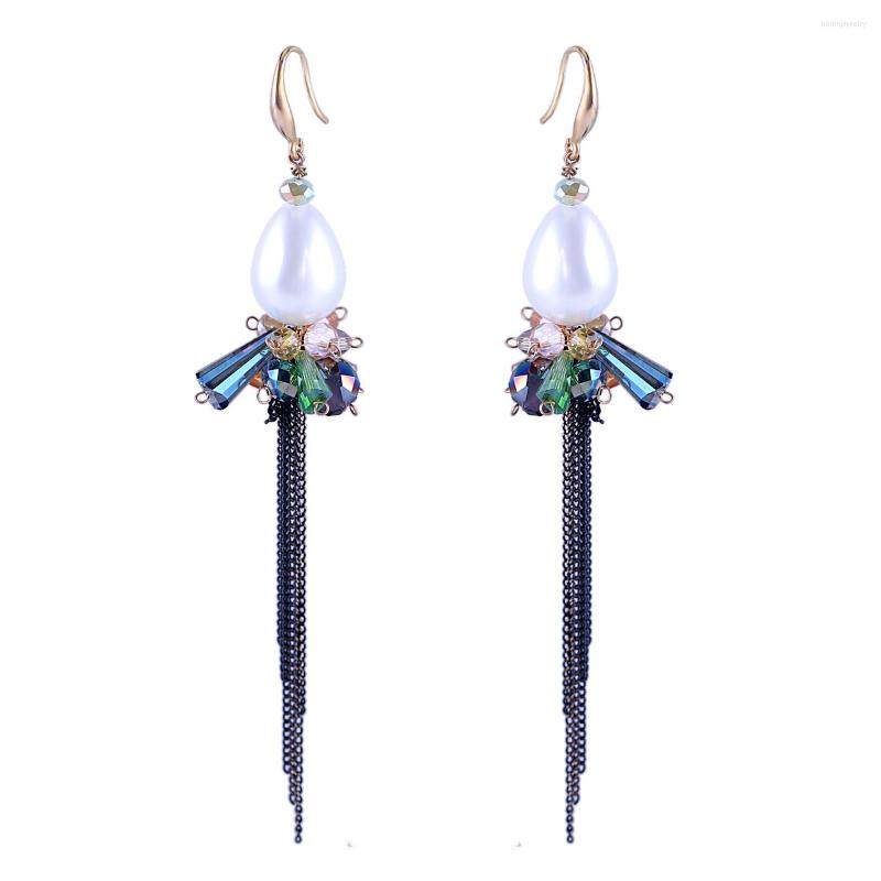 Dangle Earrings Gold Tassels Long Chains Drop Pearl Bohemian Style Crystal Beaded Statement For Women Girls Bijoux 3344
Dangle Earrings Gold Tassels Long Chains Drop Pearl Bohemian Style Crystal Beaded Statement For Women Girls Bijoux 3344