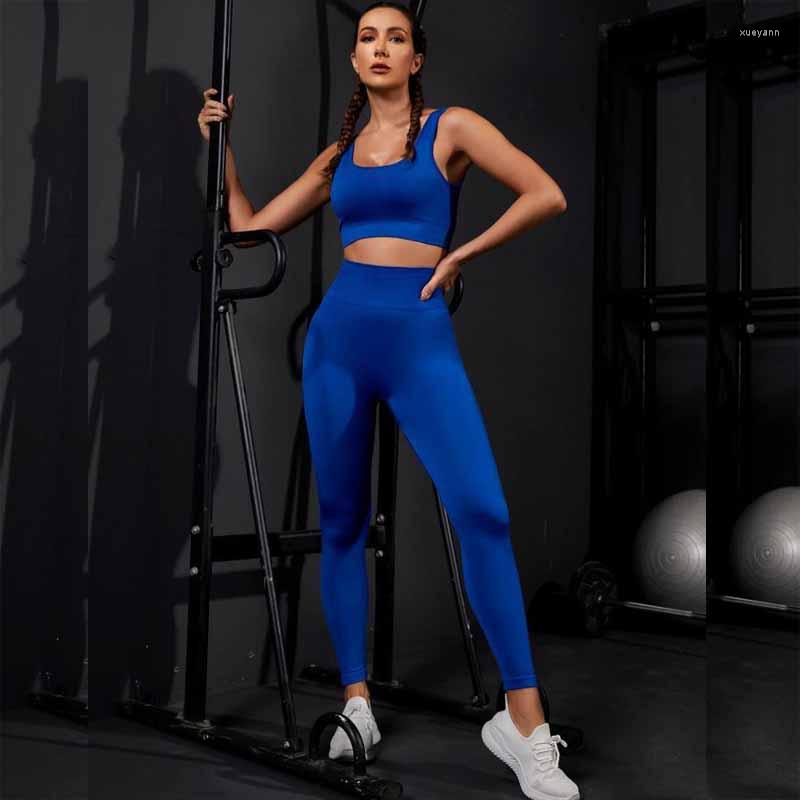 Active Sets Women Seamless Yoga Set Running Sportswear Gym Hip Lift Leggings High Waisted Pants Sport Suit Workout Clothes For, Blue
Active Sets Women Seamless Yoga Set Running Sportswear Gym Hip Lift Leggings High Waisted Pants Sport Suit Workout Clothes For, Blue