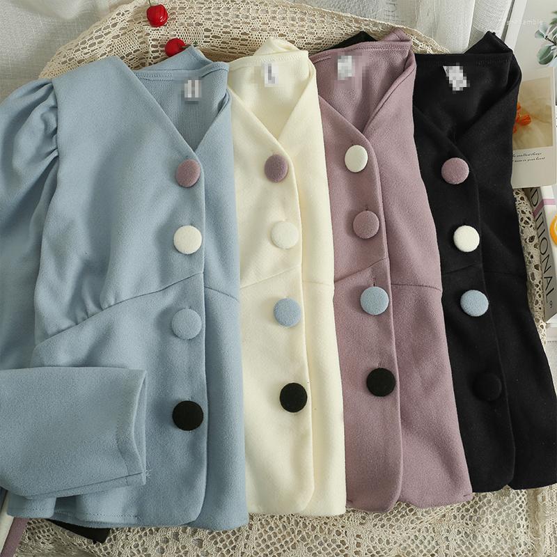 Women's Polos Korean Fashion Single Row Button Cardigan Tops Shirt 2022 Autumn Temperament Solid Color Casual Versatile Long Sleeve Top
Women's Polos Korean Fashion Single Row Button Cardigan Tops Shirt 2022 Autumn Temperament Solid Color Casual Versatile Long Sleeve Top