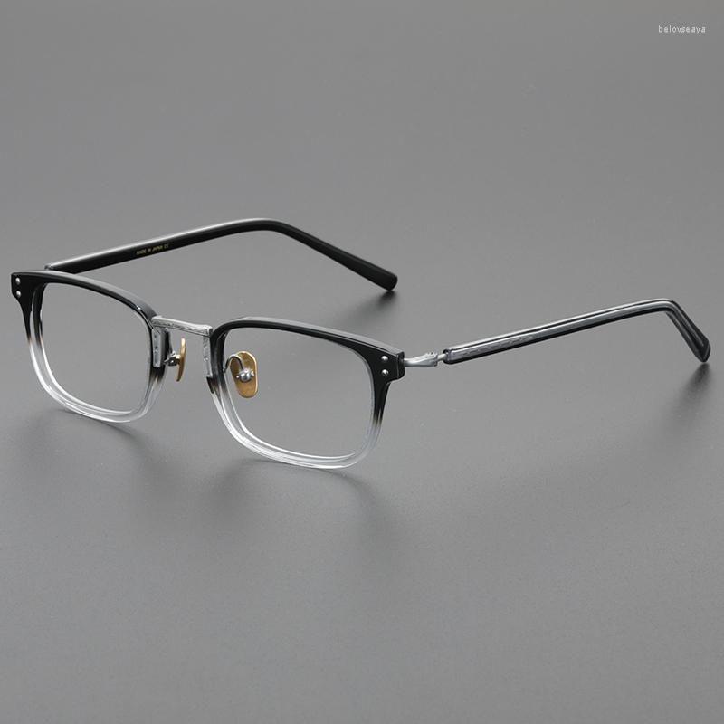 Sunglasses Frames Acetate Glasses Frame Men Vintage Square Designer Optical Eyewear Myopia Reading Women Prescription Clear
Sunglasses Frames Acetate Glasses Frame Men Vintage Square Designer Optical Eyewear Myopia Reading Women Prescription Clear