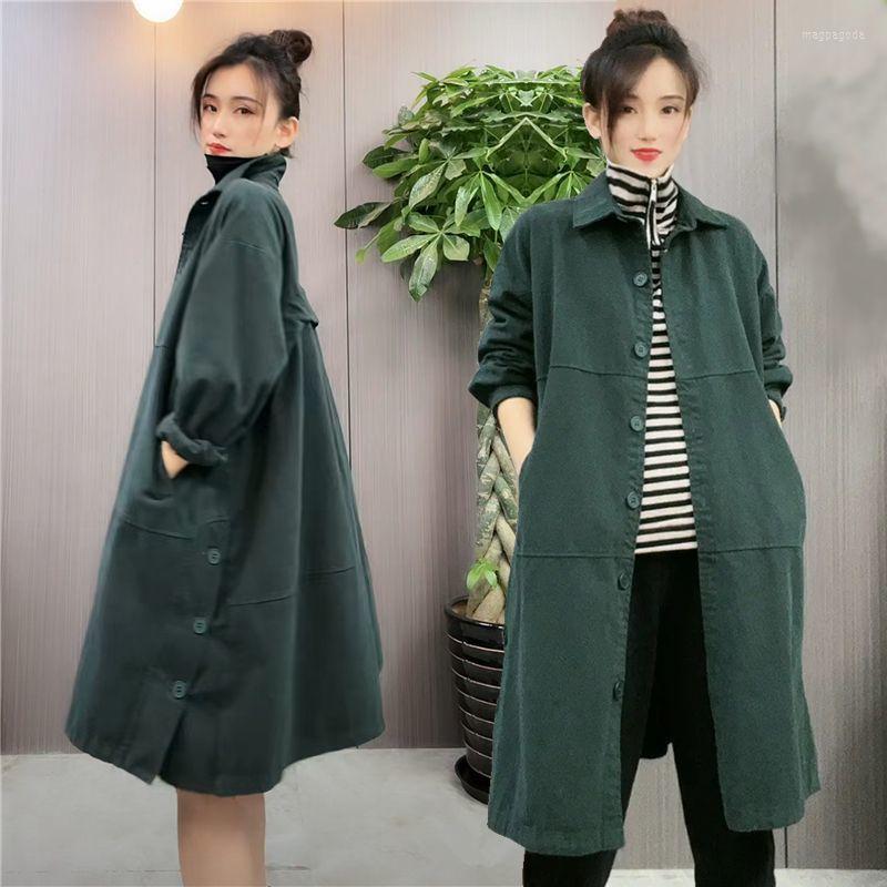 Women's Trench Coats Windbreaker Woman Spring Autumn Jacket Oversize Fashion Coat Mid Length Top Button Loose Superior Quality, Black
Women's Trench Coats Windbreaker Woman Spring Autumn Jacket Oversize Fashion Coat Mid Length Top Button Loose Superior Quality, Black