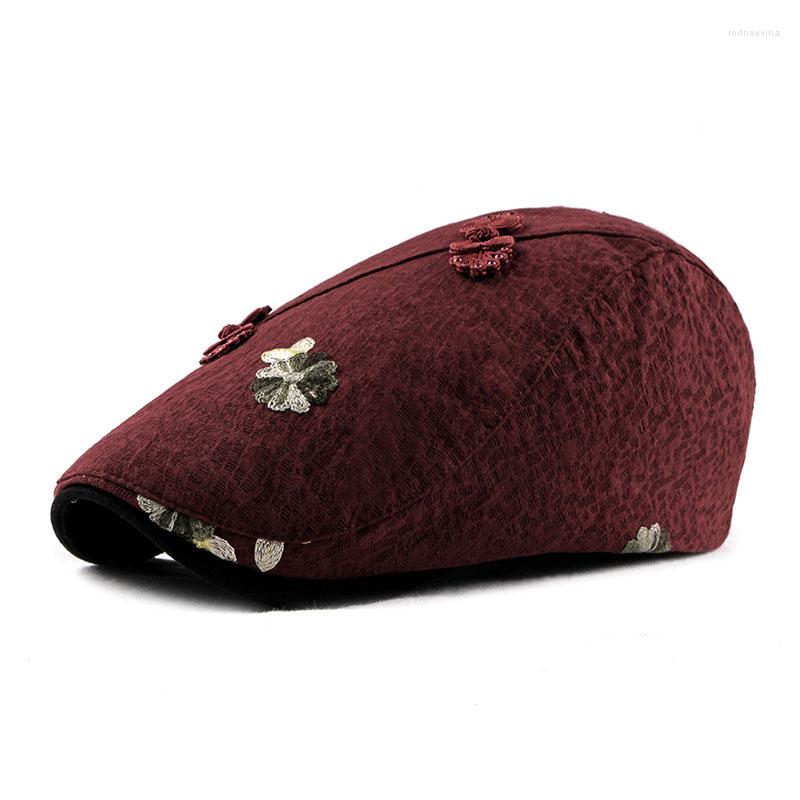 Berets Wholesale Adjustable Sboy Caps Lady Cotton Leisure Big Flowers Female Forward Hat 6 Colors, White
Berets Wholesale Adjustable Sboy Caps Lady Cotton Leisure Big Flowers Female Forward Hat 6 Colors, White