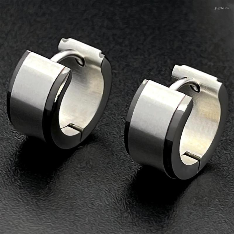 Hoop Earrings 1 Pair Of Different Types Shape Neutral Black Stainless Steel Pierced Women Men Punk Gothic Two Tone Set
Hoop Earrings 1 Pair Of Different Types Shape Neutral Black Stainless Steel Pierced Women Men Punk Gothic Two Tone Set