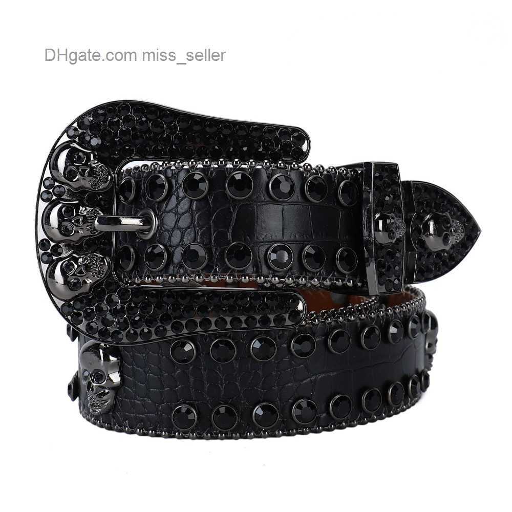 2022 Designer Belt Bb Simon Rhinestone belt waist seal black red mixed batch inlaid punk new product small crocodile pattern style, Multi 
2022 Designer Belt Bb Simon Rhinestone belt waist seal black red mixed batch inlaid punk new product small crocodile pattern style, Multi