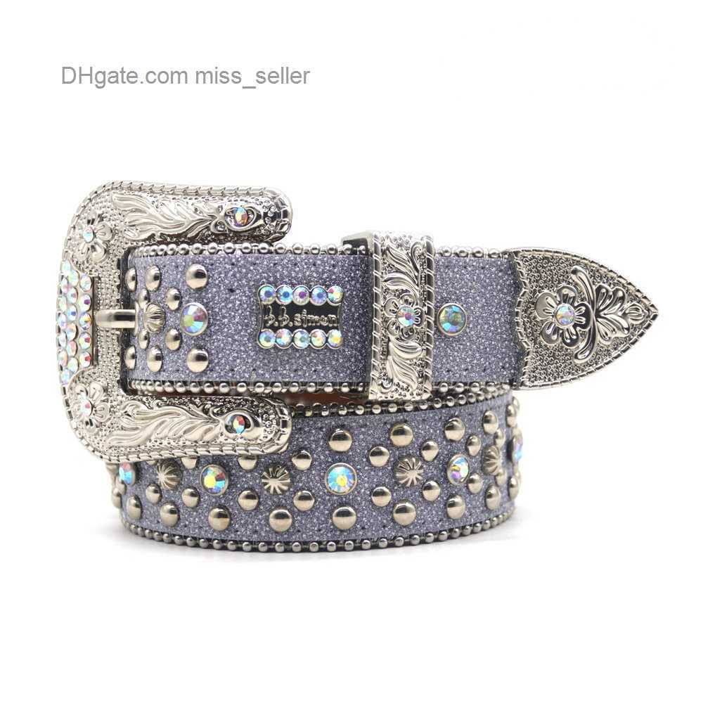 2022 Designer Belt Bb Simon Men's rhinestone belt Handmade rivet Punk fashion street pants miss seller, Multi
2022 Designer Belt Bb Simon Men's rhinestone belt Handmade rivet Punk fashion street pants miss seller, Multi